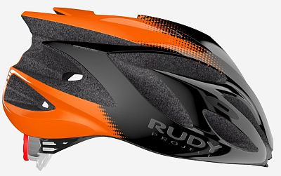 Превью  Шлем велосипедный RUDY PROJECT Rush Black/Orange Shiny